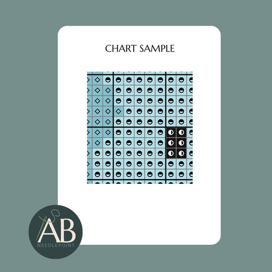 Blue Marshmallow Easter Bunny | Digital Chart