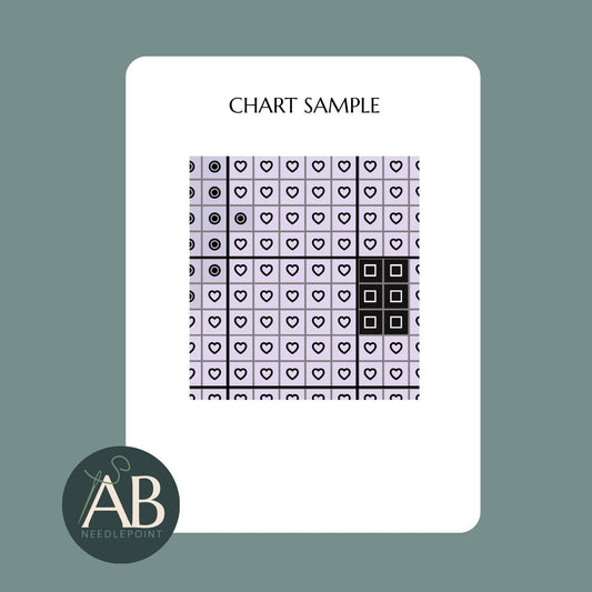 Purple Marshmallow Easter Bunny | Digital Chart