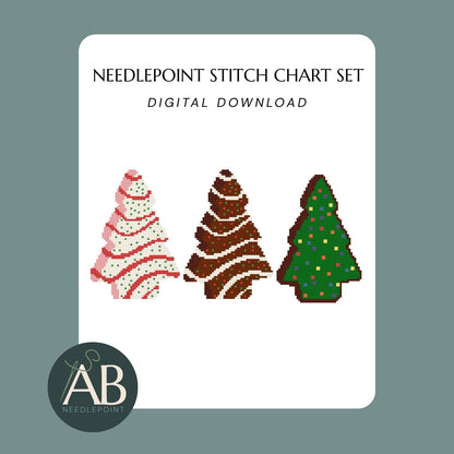 Christmas Tree Treats | Digital Chart Set
