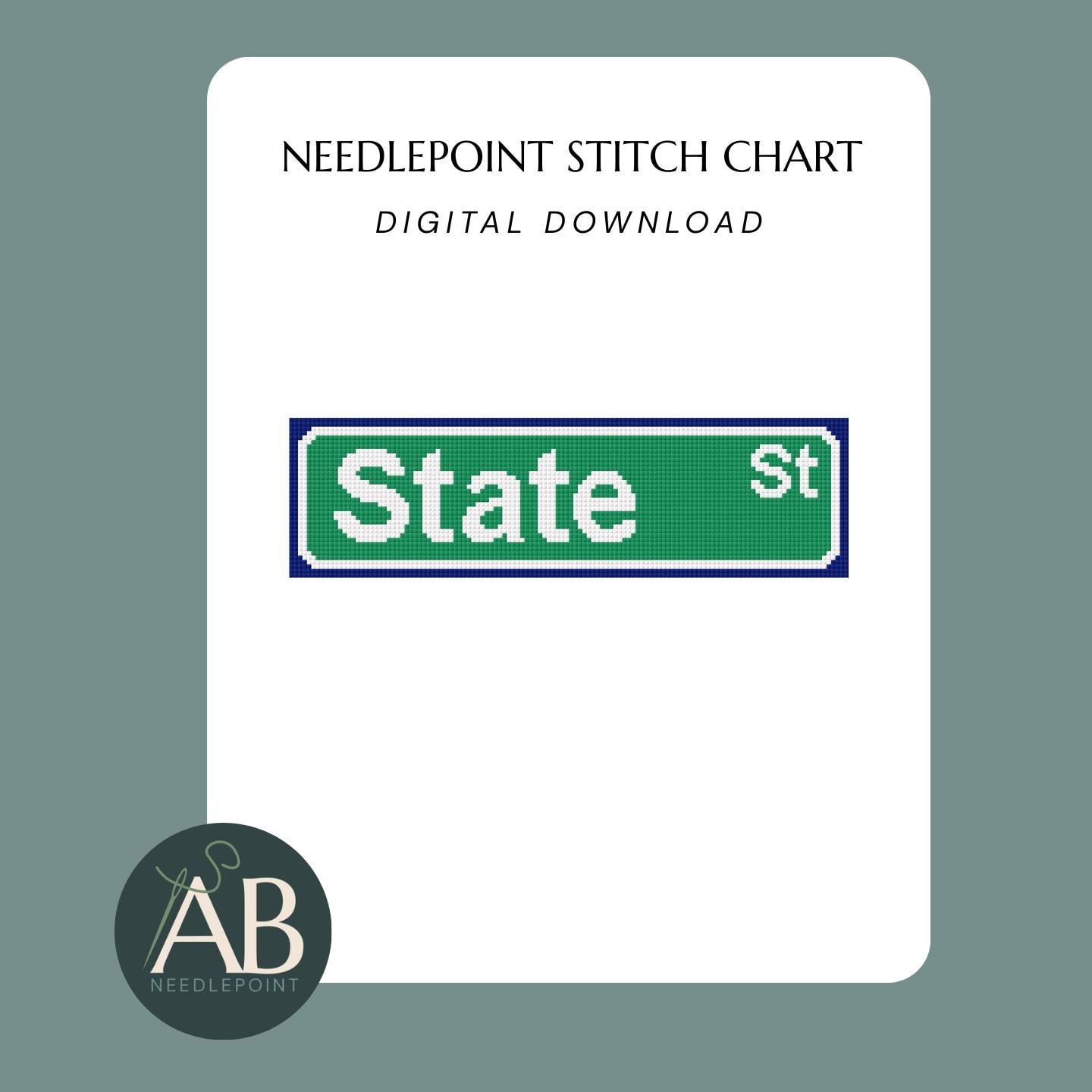 Kentucky State Street Sign | Digital Chart