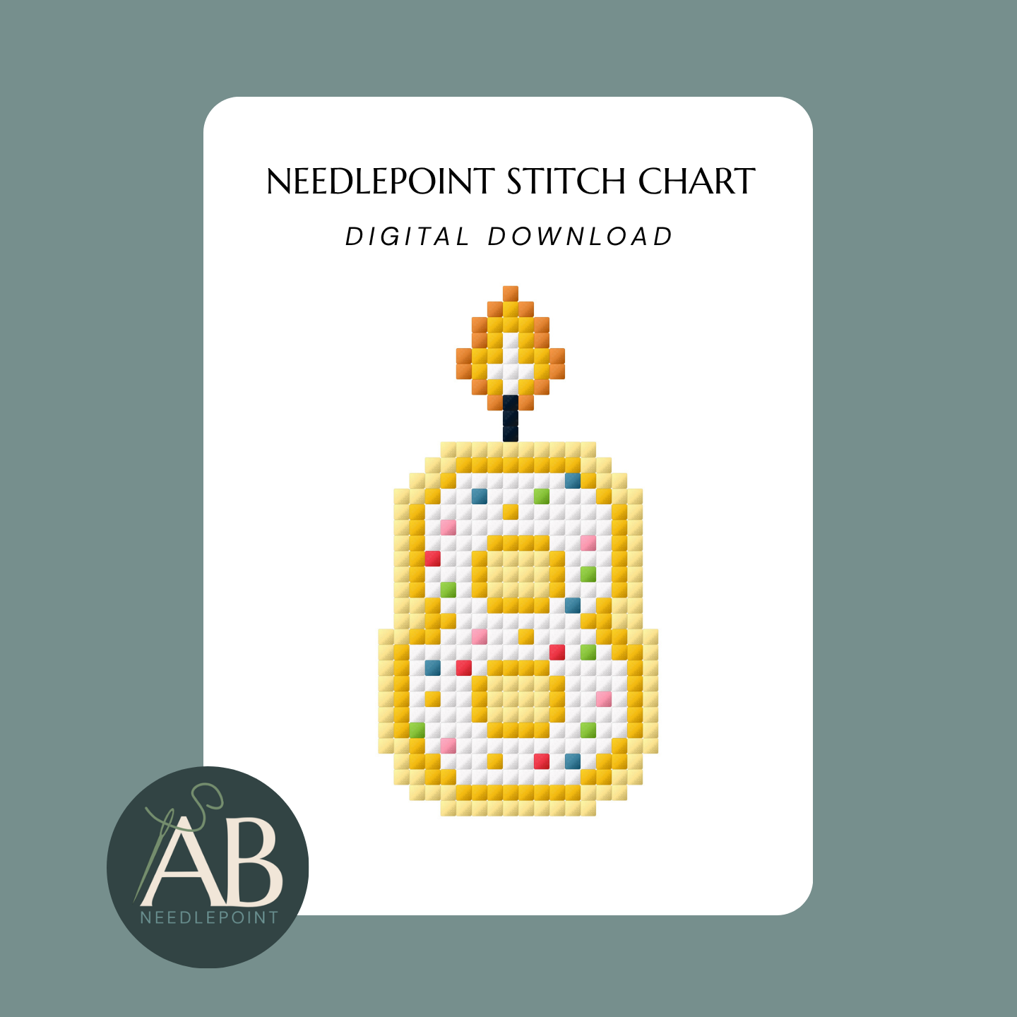 Mini Birthday Candle Numbers | Digital Chart