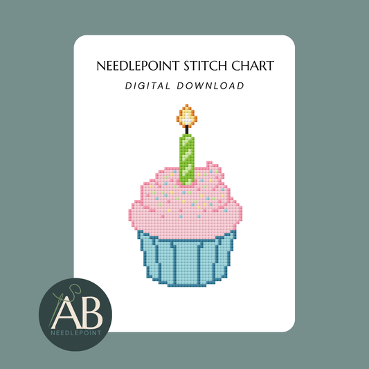 Birthday Cupcake | Digital Chart