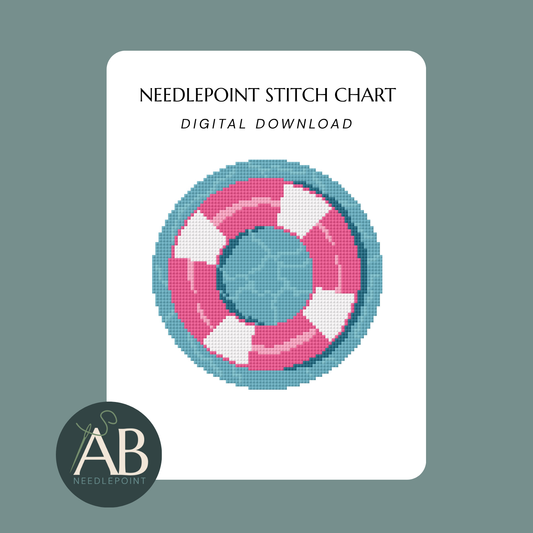 Pink Pool Float | Digital Chart
