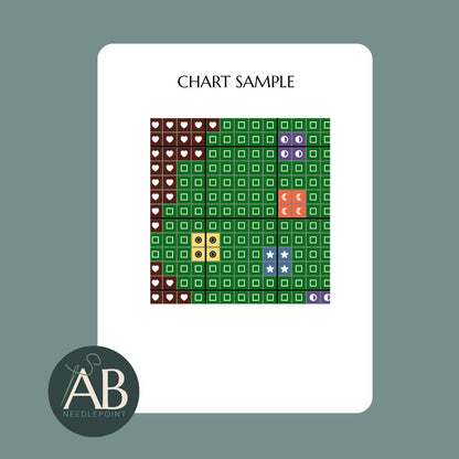 Christmas Tree Brownie | Digital Chart