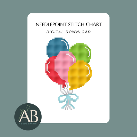 Birthday Balloons | Digital Chart