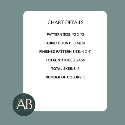 KY Gingham Stamp | Digital Chart