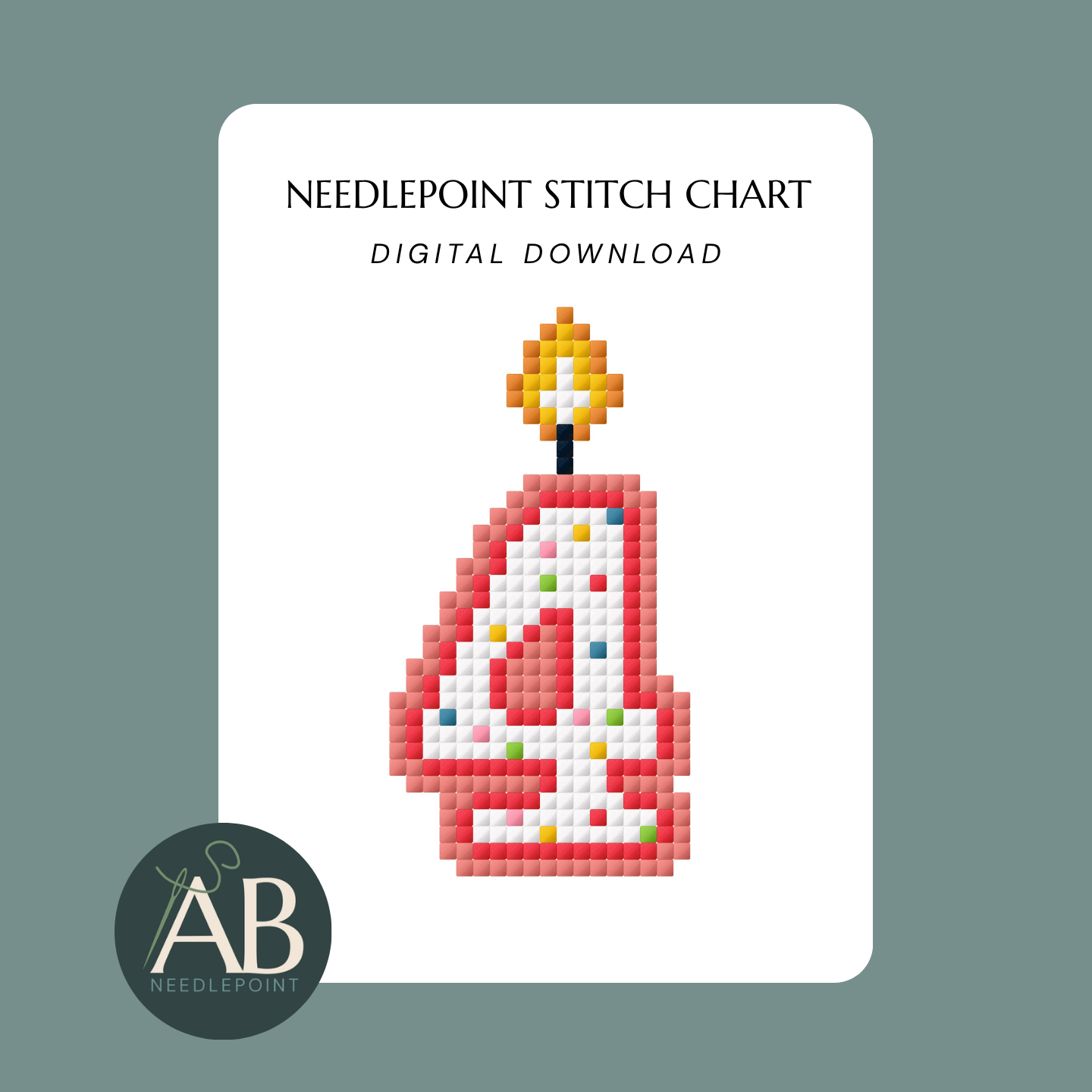 Mini Birthday Candle Numbers | Digital Chart