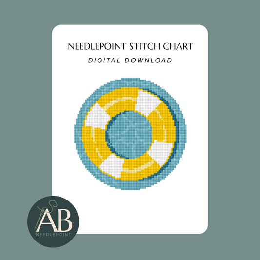 Yellow Pool Float | Digital Chart