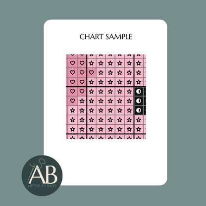 Pink Marshmallow Easter Bunny | Digital Chart