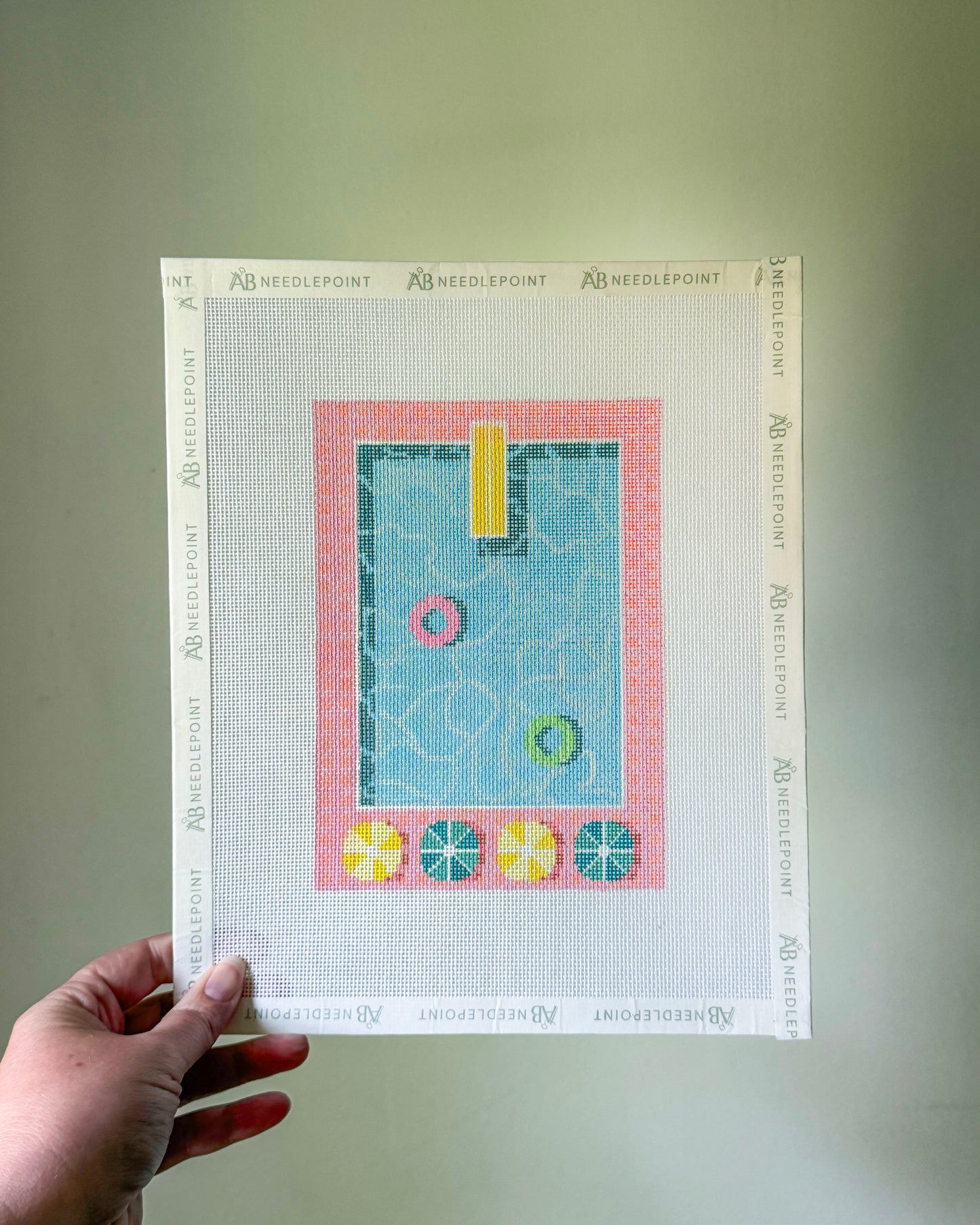 Pool Needlepoint Canvas
