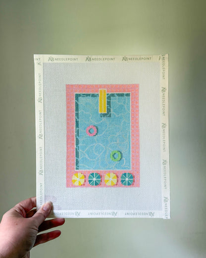 Pool Needlepoint Canvas