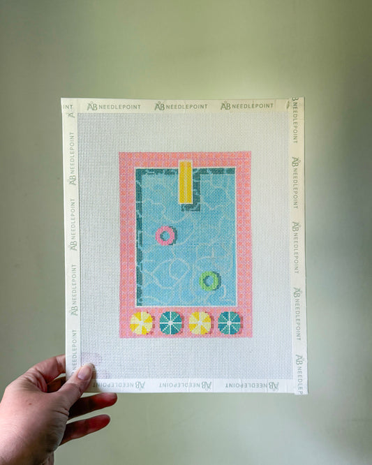 Pool Needlepoint Canvas
