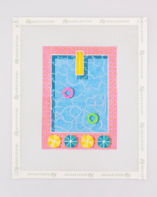 Pool Needlepoint Canvas