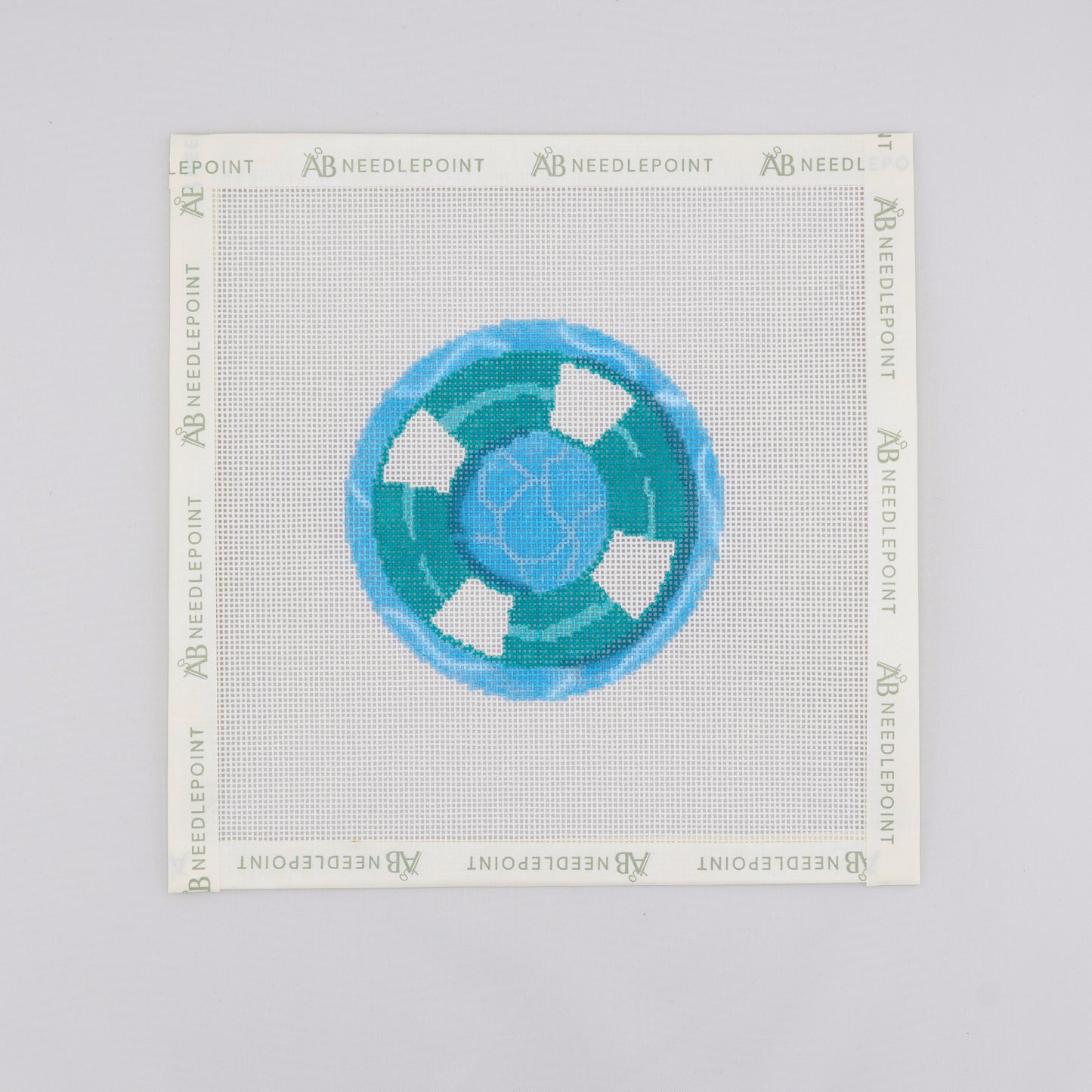 Pool Float - Set of Four Needlepoint Canvas